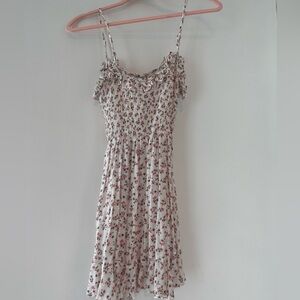 From a boutique in NYC a floral mini dress xs/s